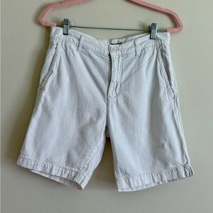 Zara Men’s Linen Blend Shorts – White – Size 30